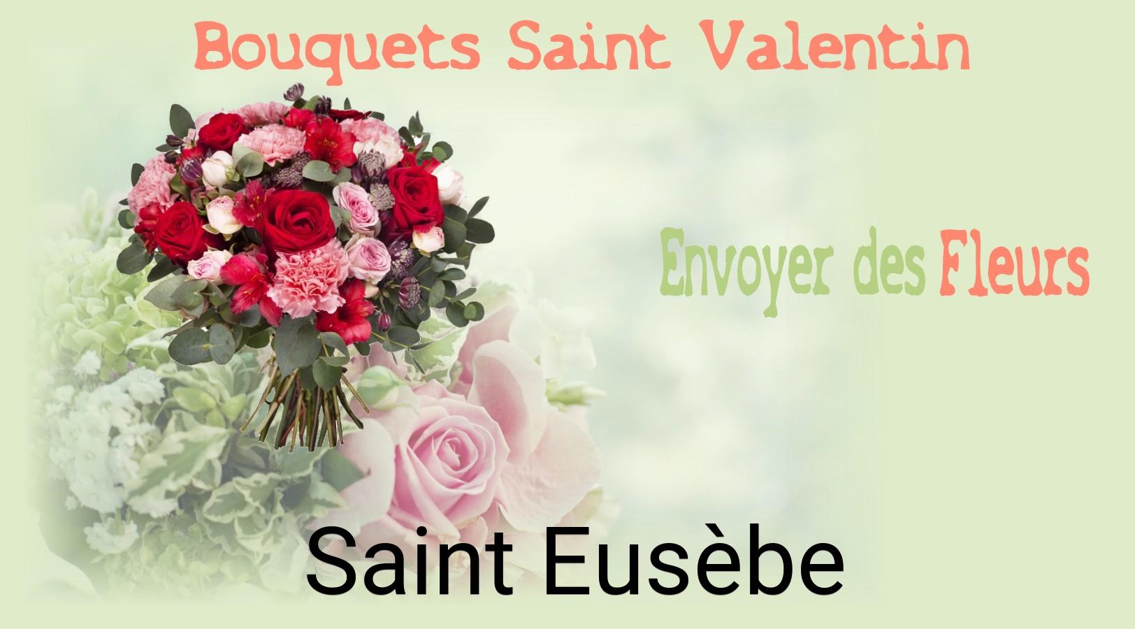 Roses de Saint-Valentin livrées à Saint-Eusèbe
